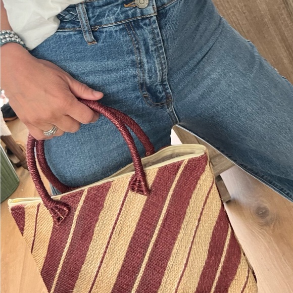 Vintage hand made tote - Picture 3 of 5